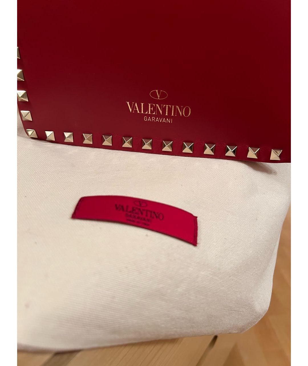 VALENTINO Кожаная сумка тоут, фото 4
