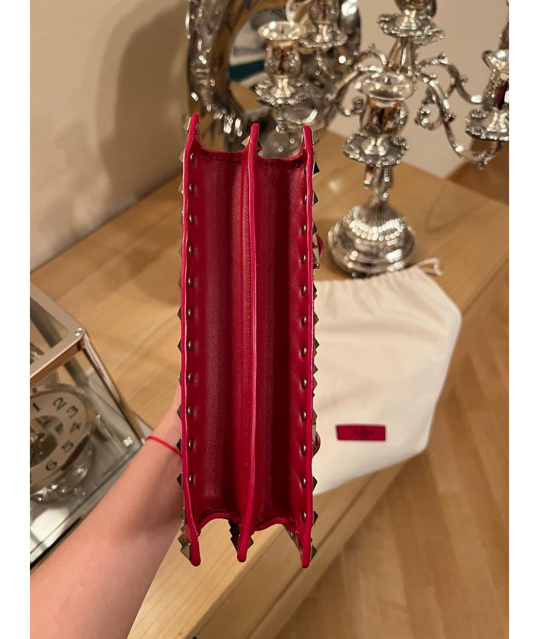 VALENTINO Кожаная сумка тоут, фото 6