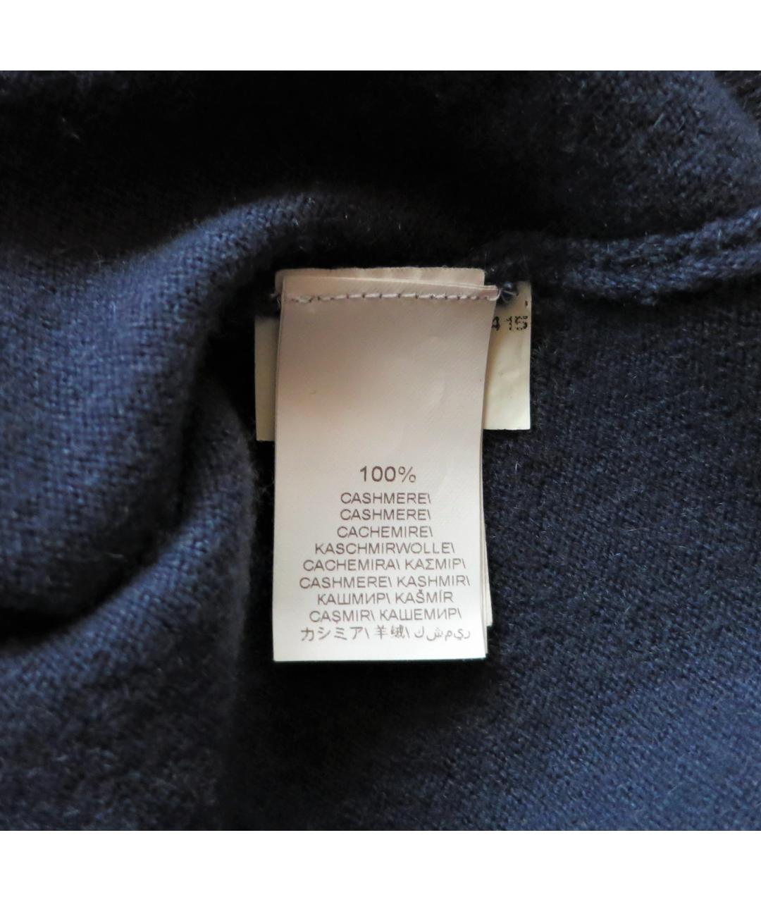 BRUNELLO CUCINELLI Синий кашемировый джемпер / свитер, фото 5
