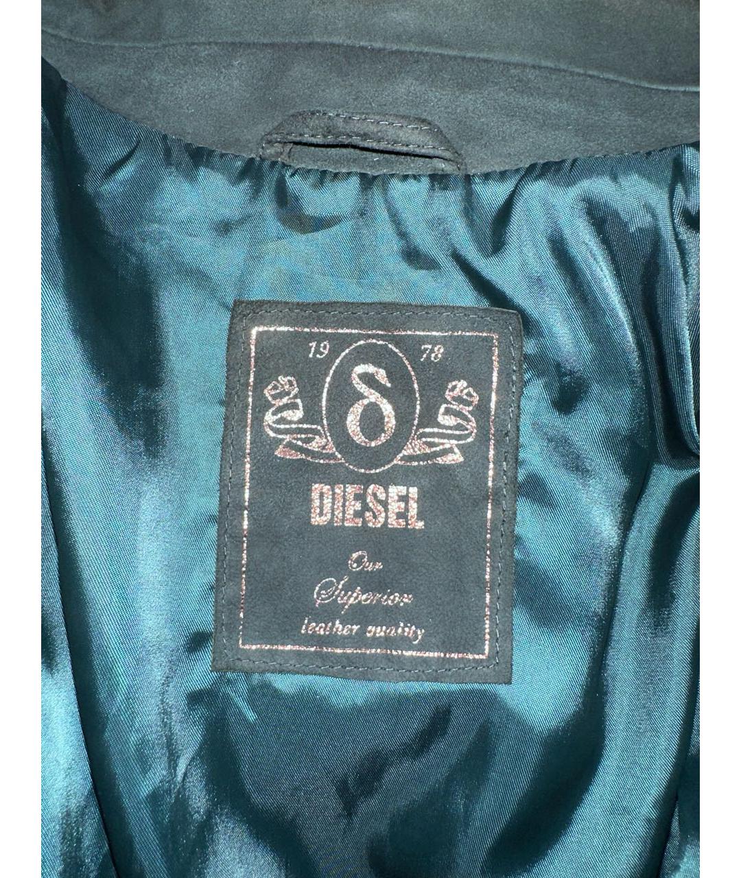 DIESEL Хаки деним куртка, фото 3