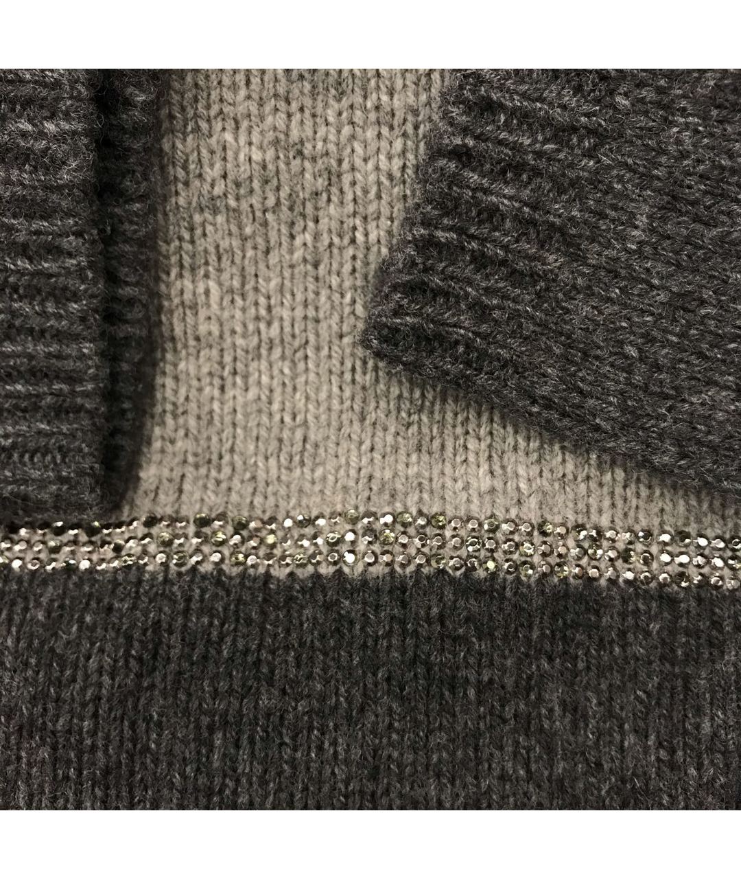 BLUMARINE Серый джемпер / свитер, фото 4