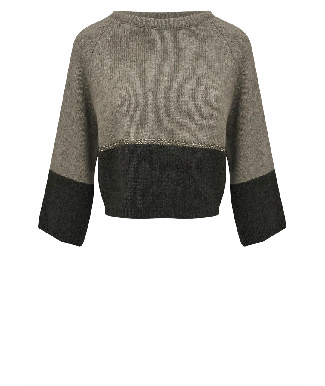 BLUMARINE Серый джемпер / свитер, фото 1