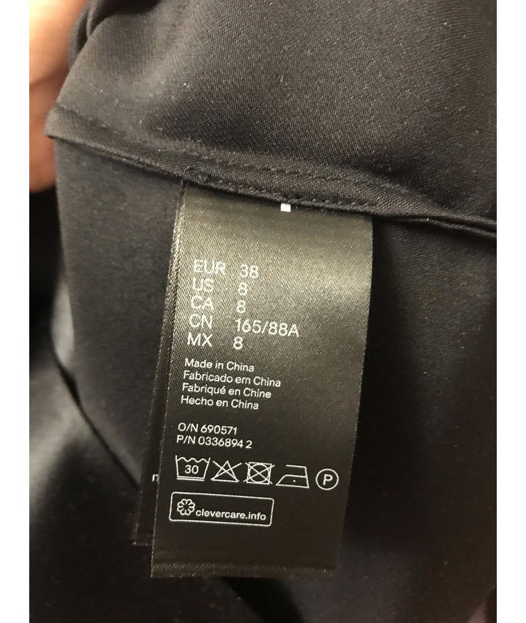 BALMAIN Черный шелковый жакет/пиджак, фото 3