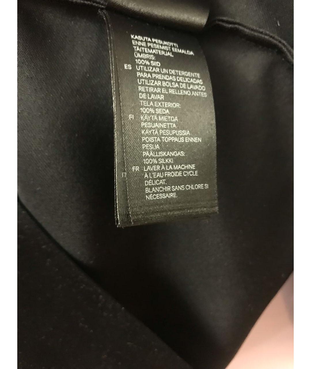 BALMAIN Черный шелковый жакет/пиджак, фото 4