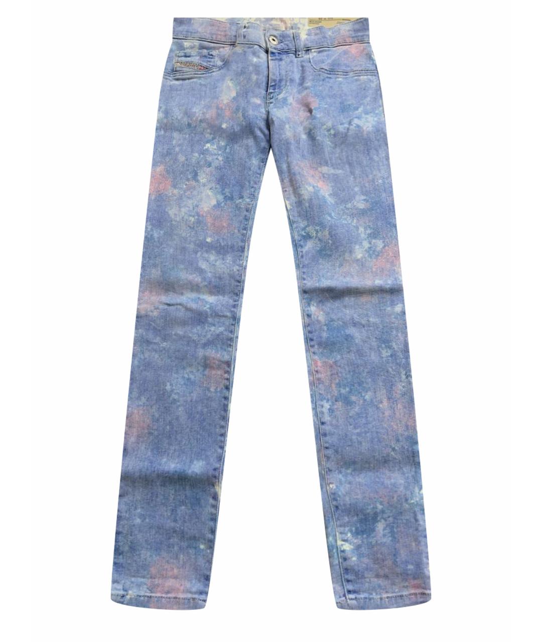 DIESEL Мульти хлопко-эластановые джинсы слим, фото 1