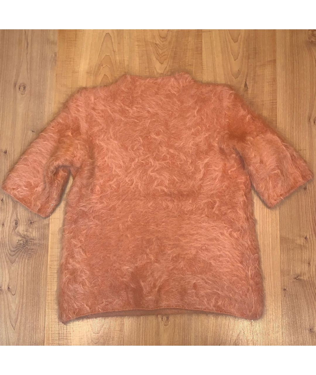 LOUIS VUITTON PRE-OWNED Коралловый меховой джемпер / свитер, фото 2