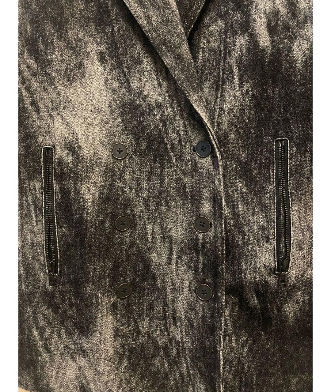 ALEXANDER WANG Черный шерстяной жакет/пиджак, фото 5