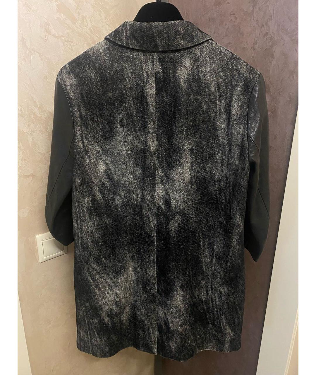 ALEXANDER WANG Черный шерстяной жакет/пиджак, фото 2