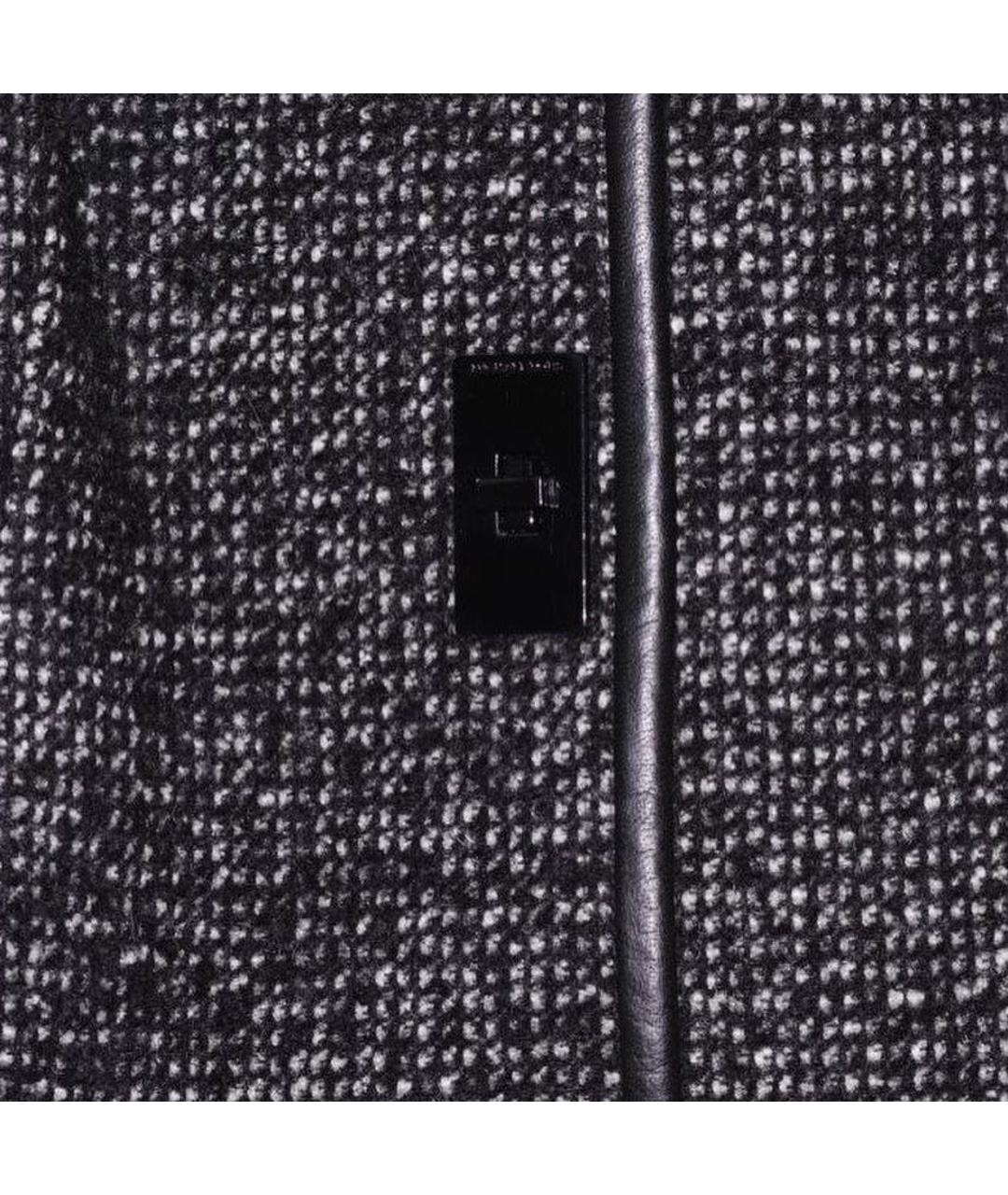 MICHAEL MICHAEL KORS Черный шерстяной жакет/пиджак, фото 4