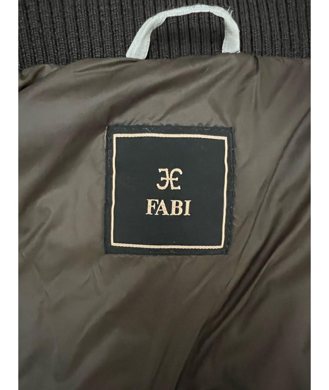 FABI Темно-синяя полиэстеровая куртка, фото 6