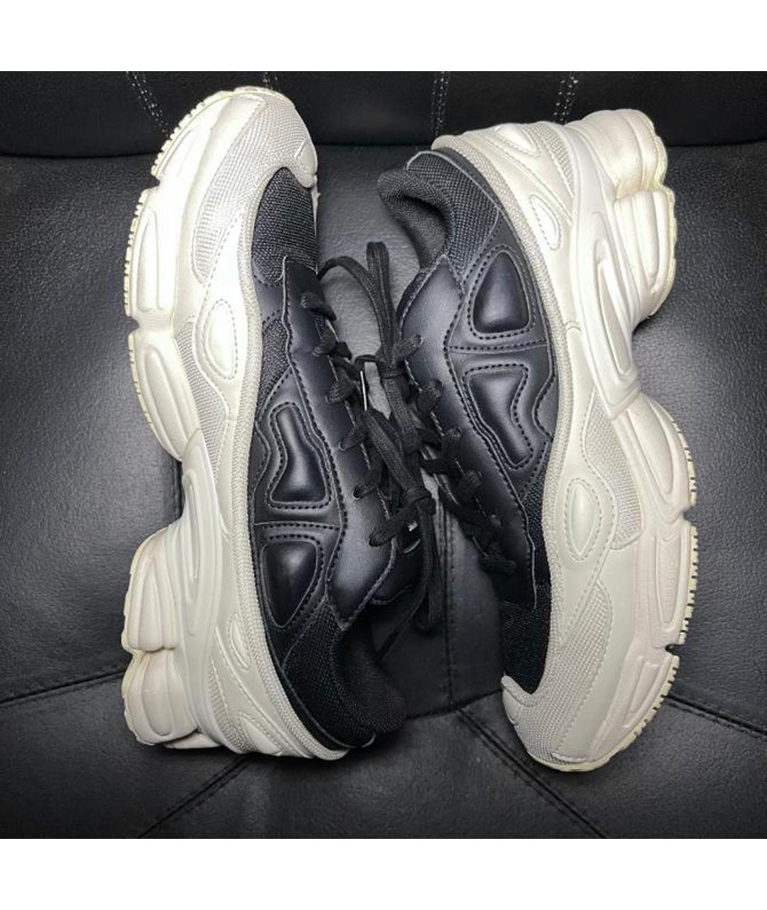 ADIDAS X RAF SIMONS Белые текстильные низкие кроссовки / кеды, фото 6