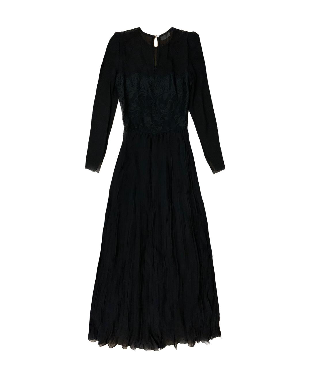 BY MALENE BIRGER Черное шелковое вечернее платье, фото 2