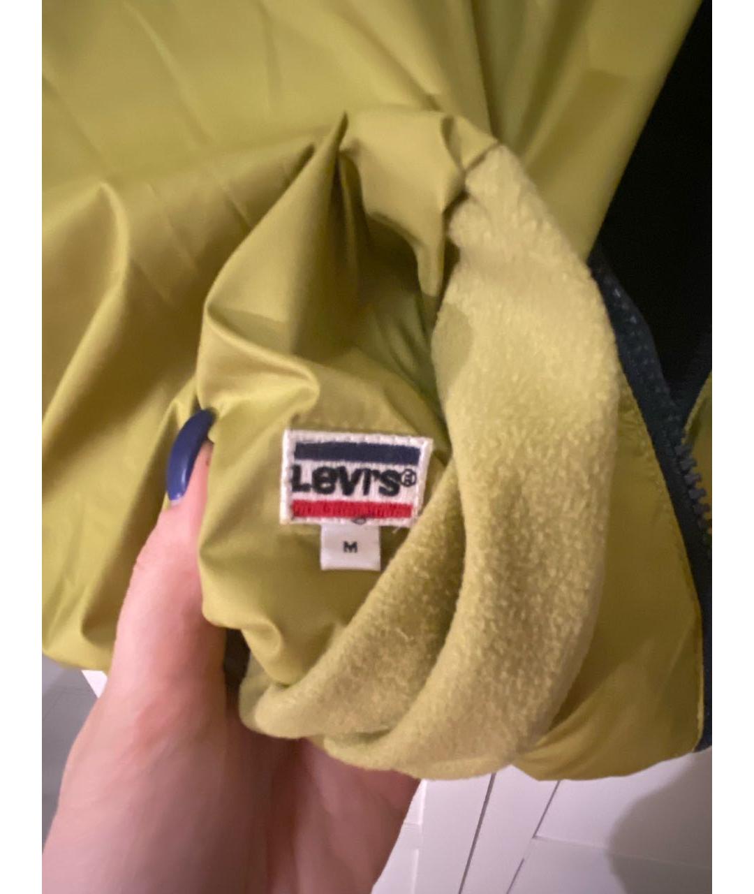 LEVI'S Салатовая полиамидовая куртка, фото 3