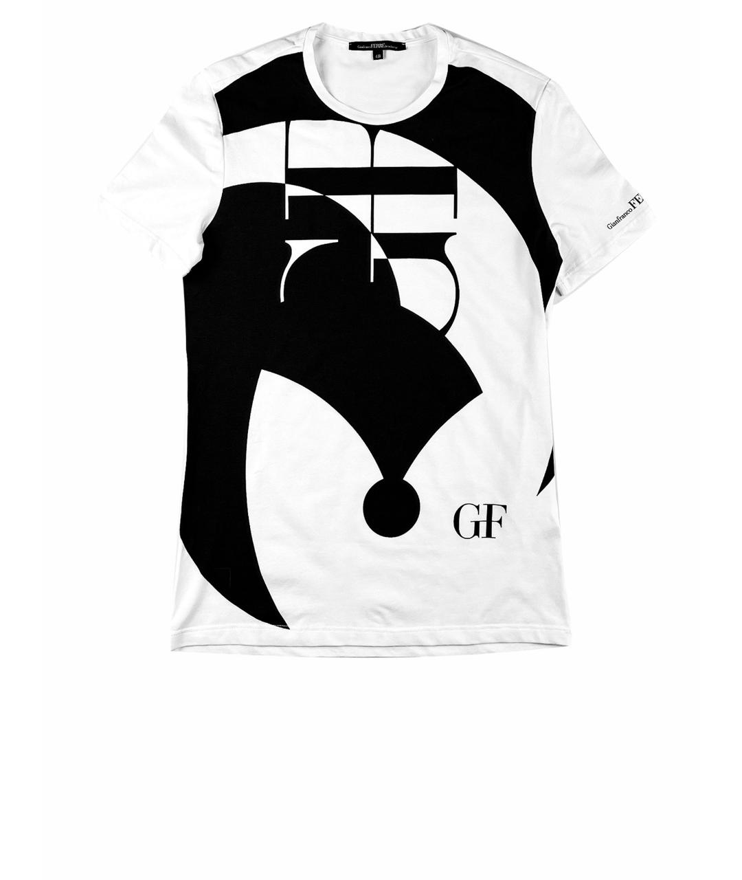 GIANFRANCO FERRE Мульти хлопковая футболка, фото 1
