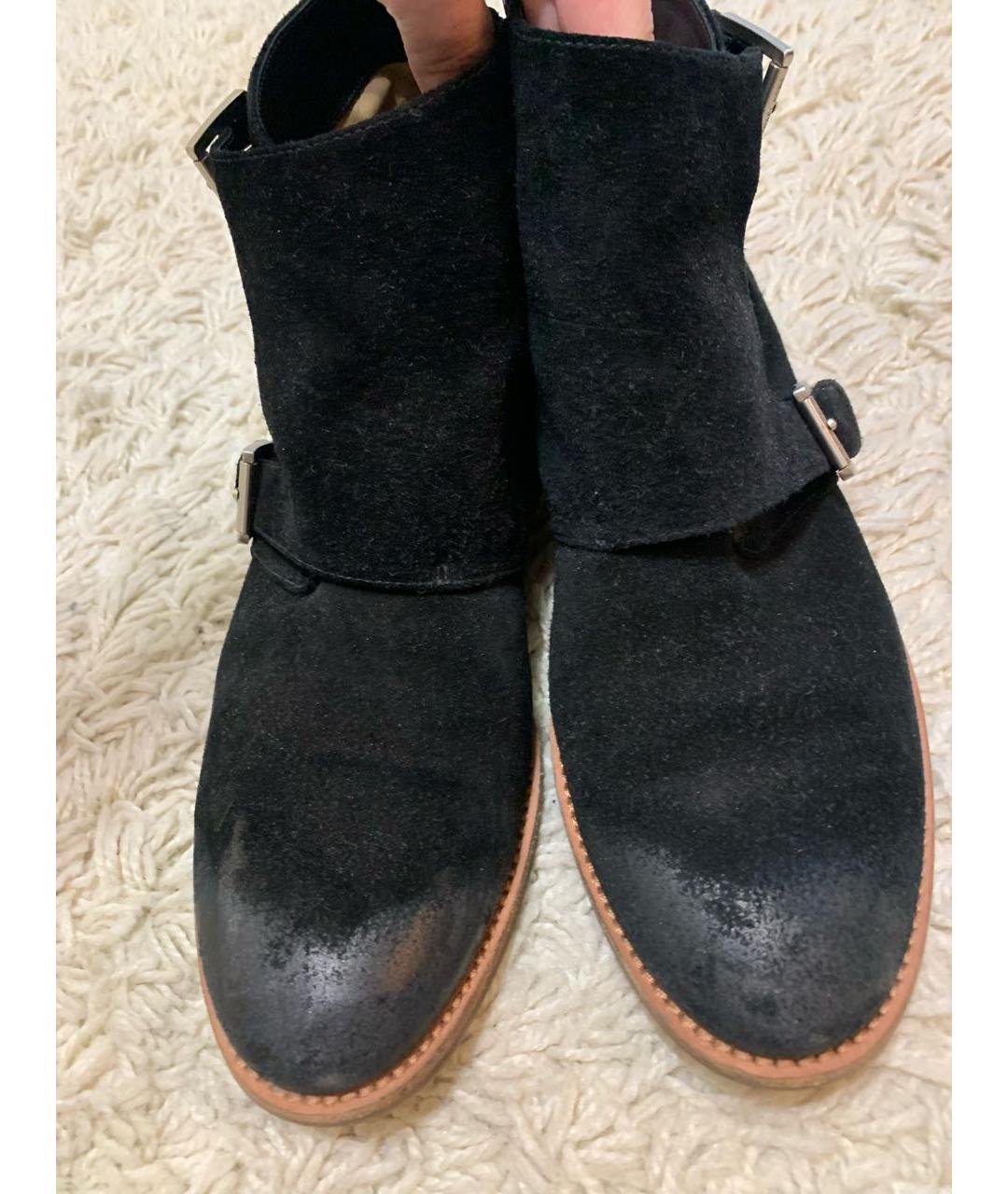 MICHAEL KORS Черные замшевые ботинки, фото 2
