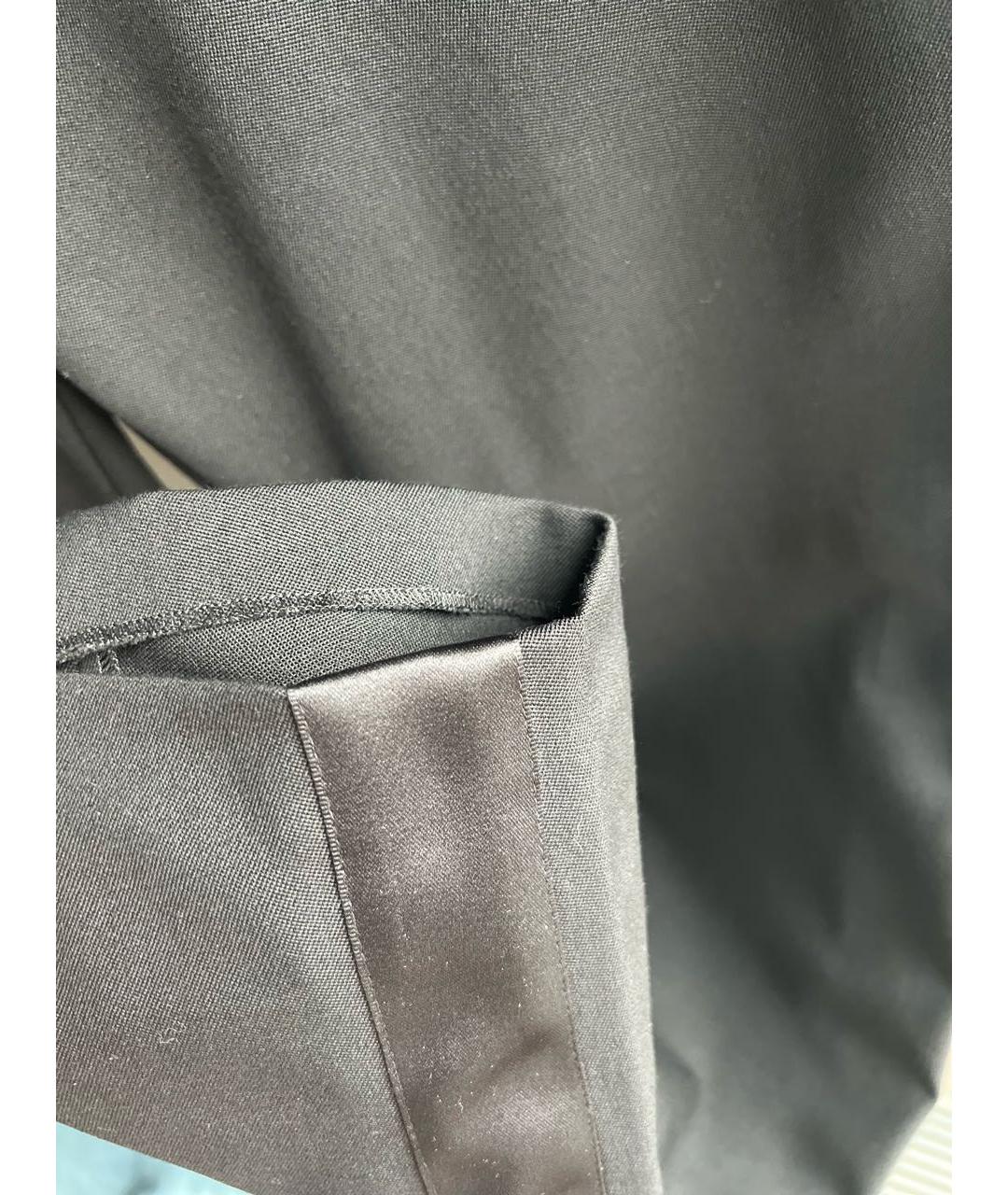 BALMAIN Черные шерстяные брюки чинос, фото 4