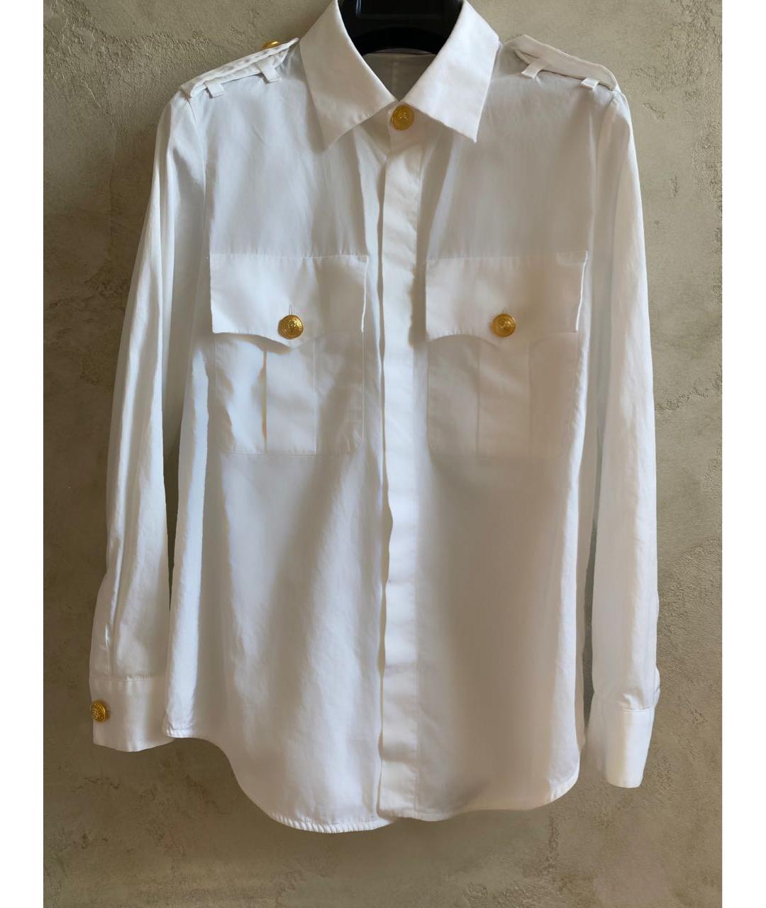 DSQUARED2 Белая хлопковая рубашка, фото 7