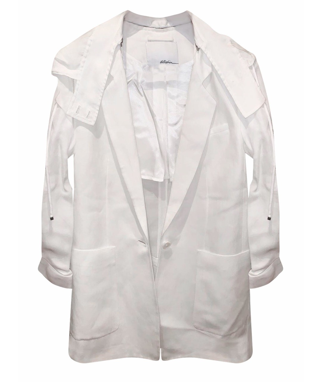 3.1 PHILLIP LIM Белый вискозный жакет/пиджак, фото 1