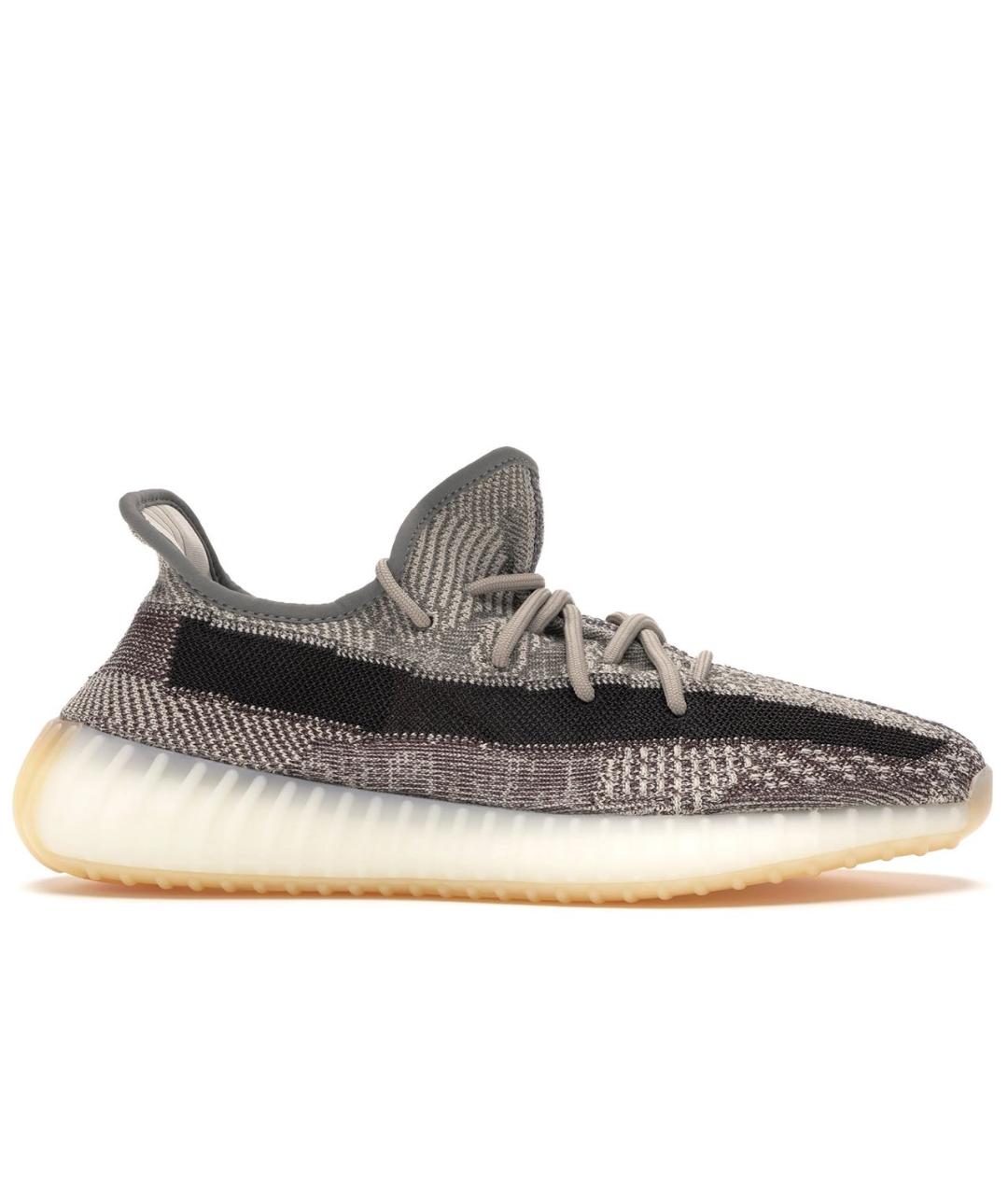 ADIDAS YEEZY Бежевые текстильные кроссовки, фото 1