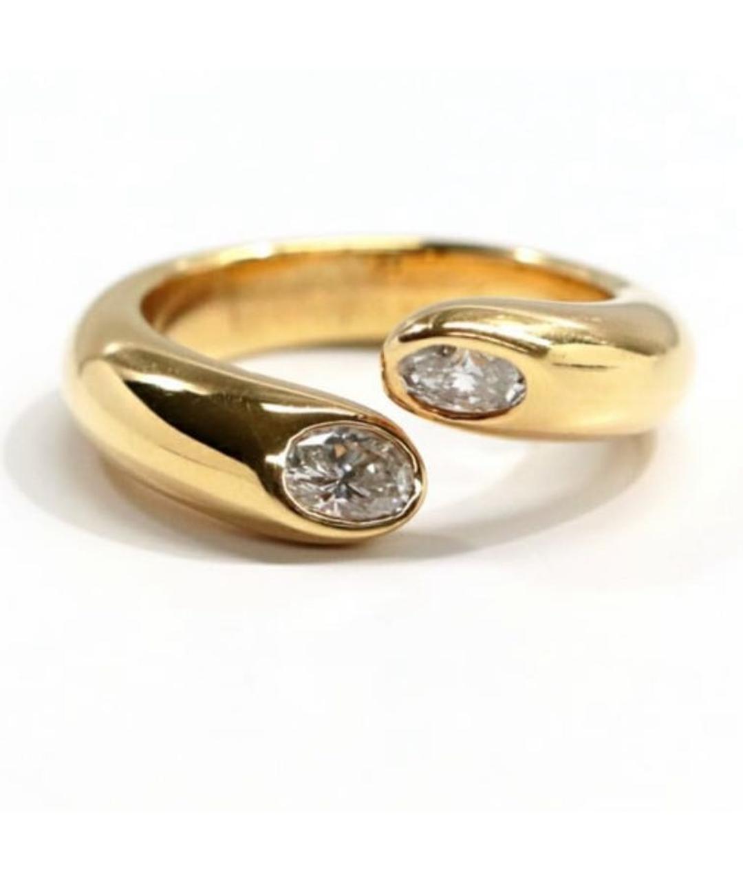 CARTIER Желтое серебряное кольцо, фото 1