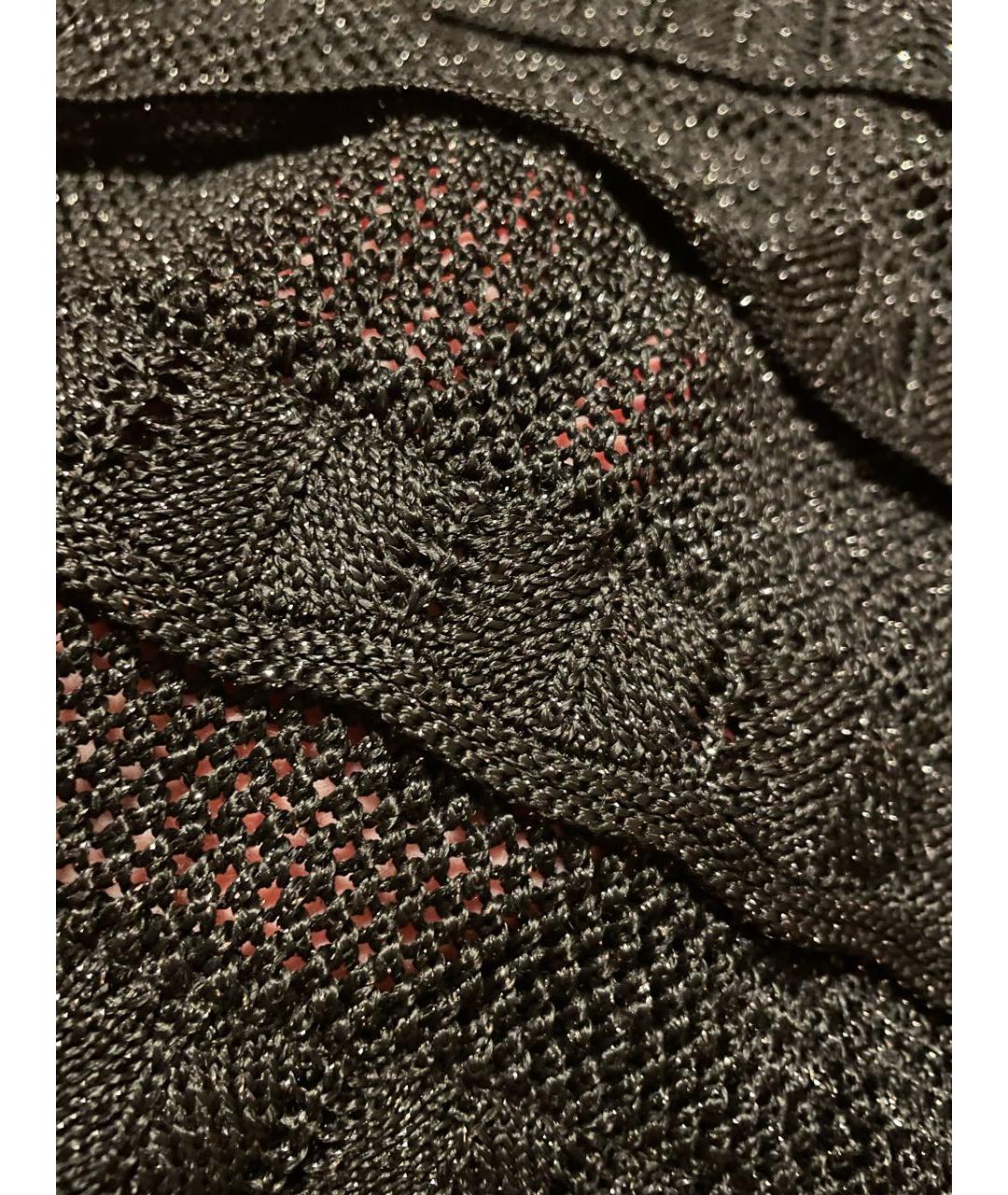 CHRISTIAN LACROIX Черная вискозная юбка миди, фото 4