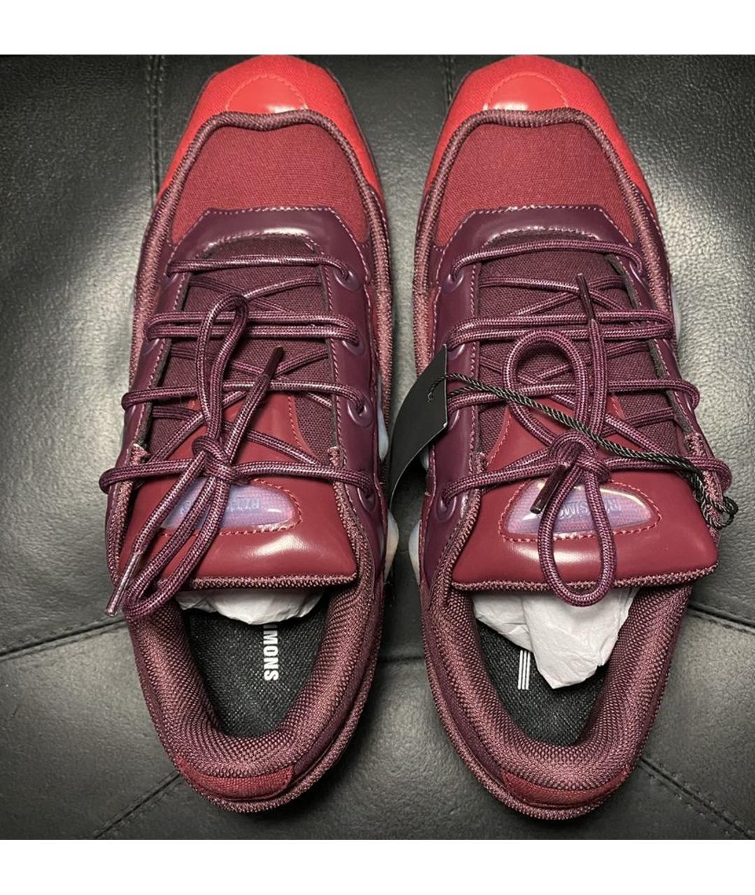 Raf simons best sale adidas burgundy