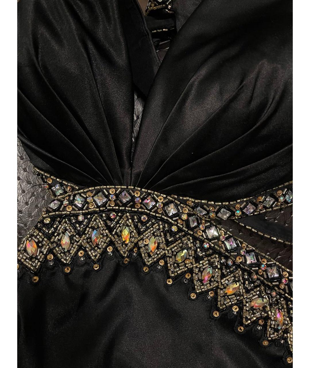 JOVANI Черное полиэстеровое вечернее платье, фото 5