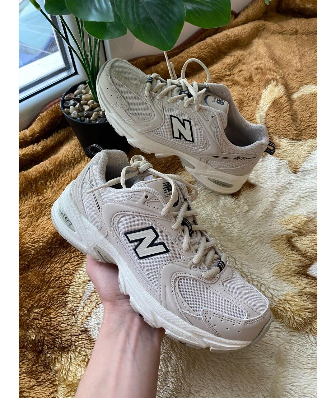 NEW BALANCE Бежевые кроссовки, фото 3