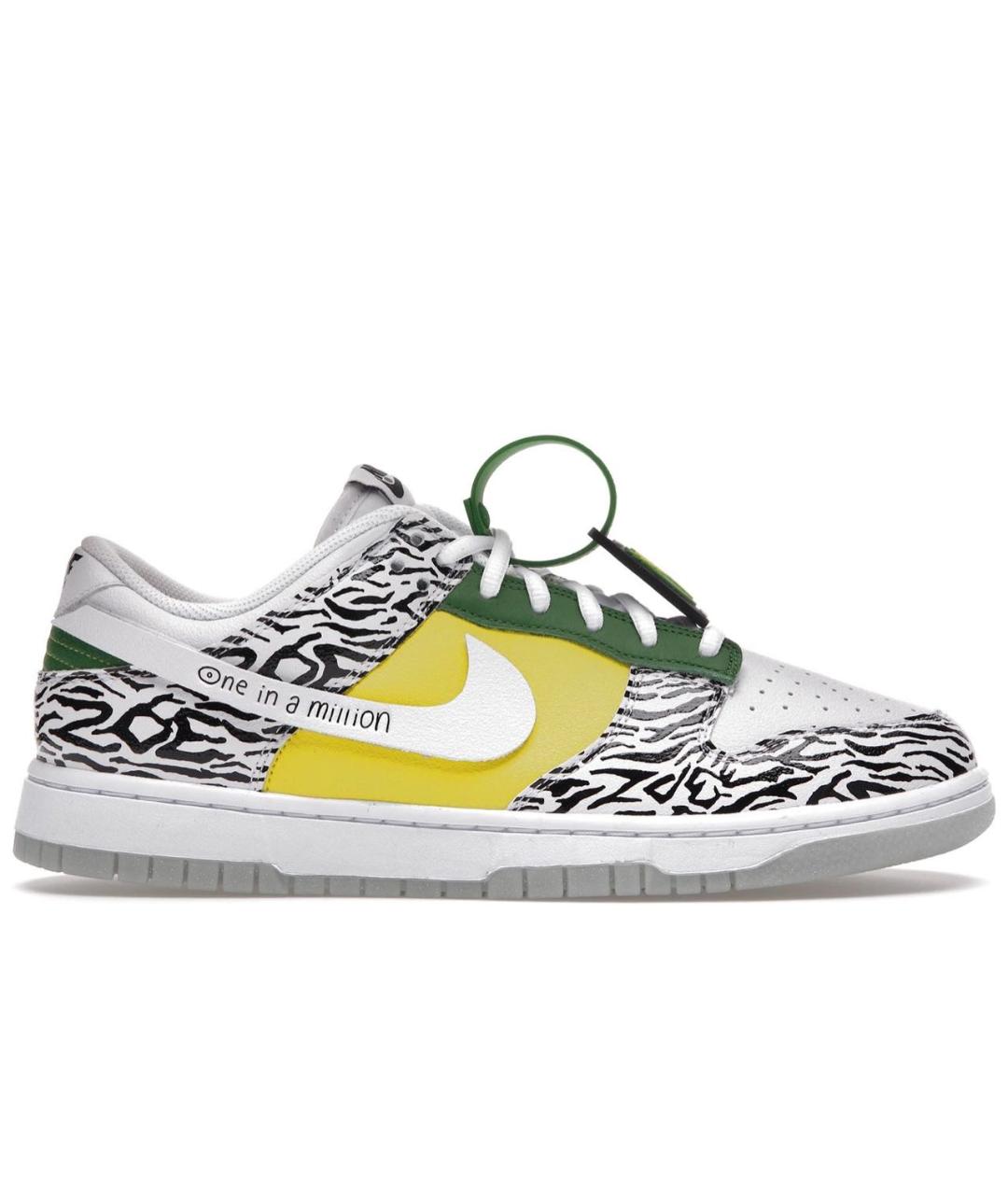 NIKE Мульти кожаные низкие кроссовки / кеды, фото 6
