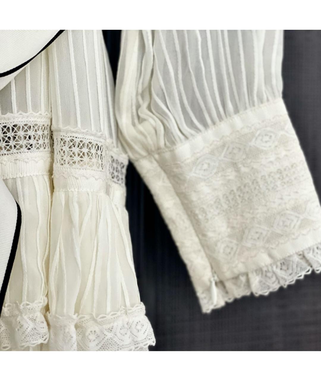 ZIMMERMANN Белое вискозное платье, фото 3