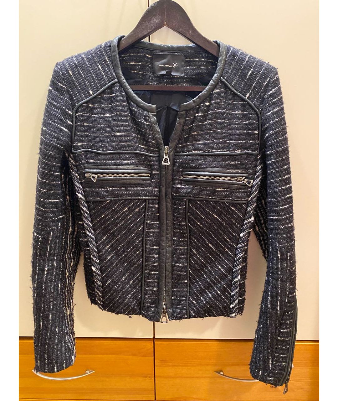ISABEL MARANT Черный шерстяной жакет/пиджак, фото 9