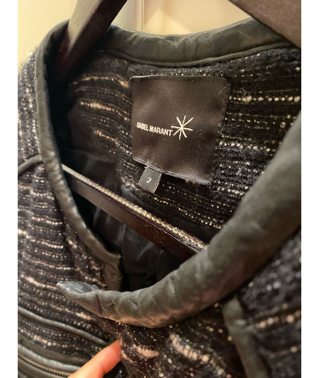 ISABEL MARANT Черный шерстяной жакет/пиджак, фото 3