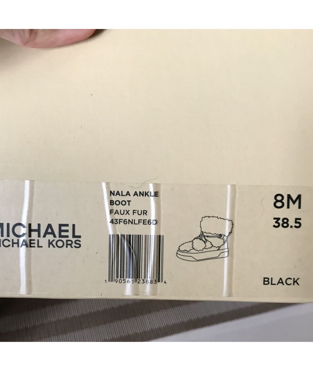 MICHAEL MICHAEL KORS Черные кожаные ботинки, фото 7