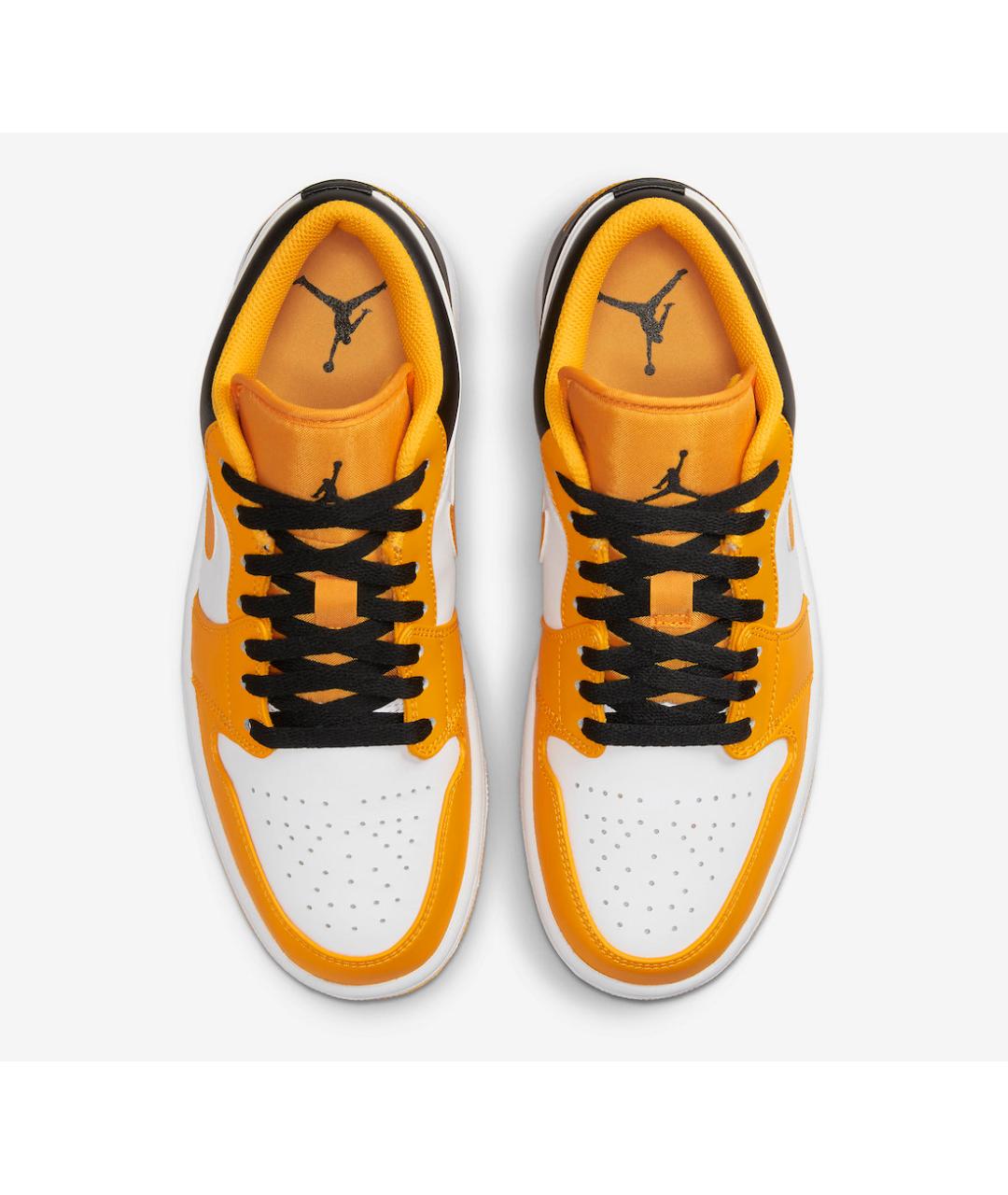 JORDAN Желтые кожаные кроссовки, фото 3