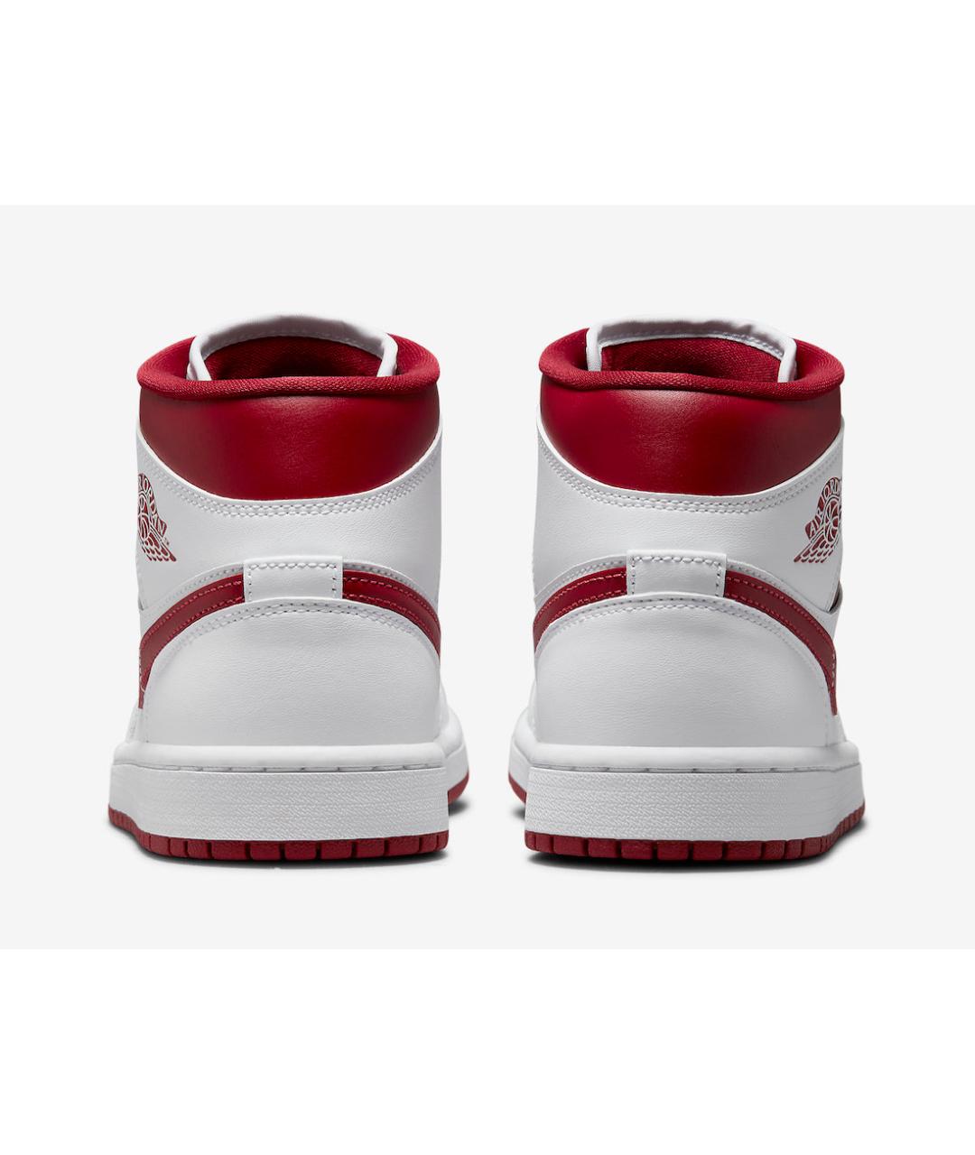 JORDAN Белые кожаные кроссовки, фото 4