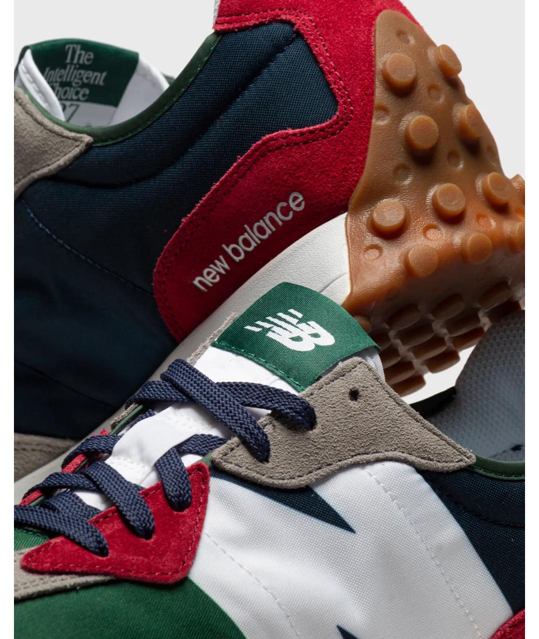 NEW BALANCE Мульти замшевые кроссовки, фото 4