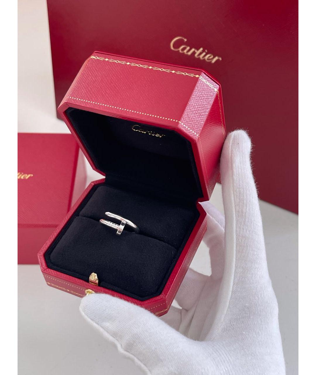 CARTIER Серебряное кольцо из белого золота, фото 2