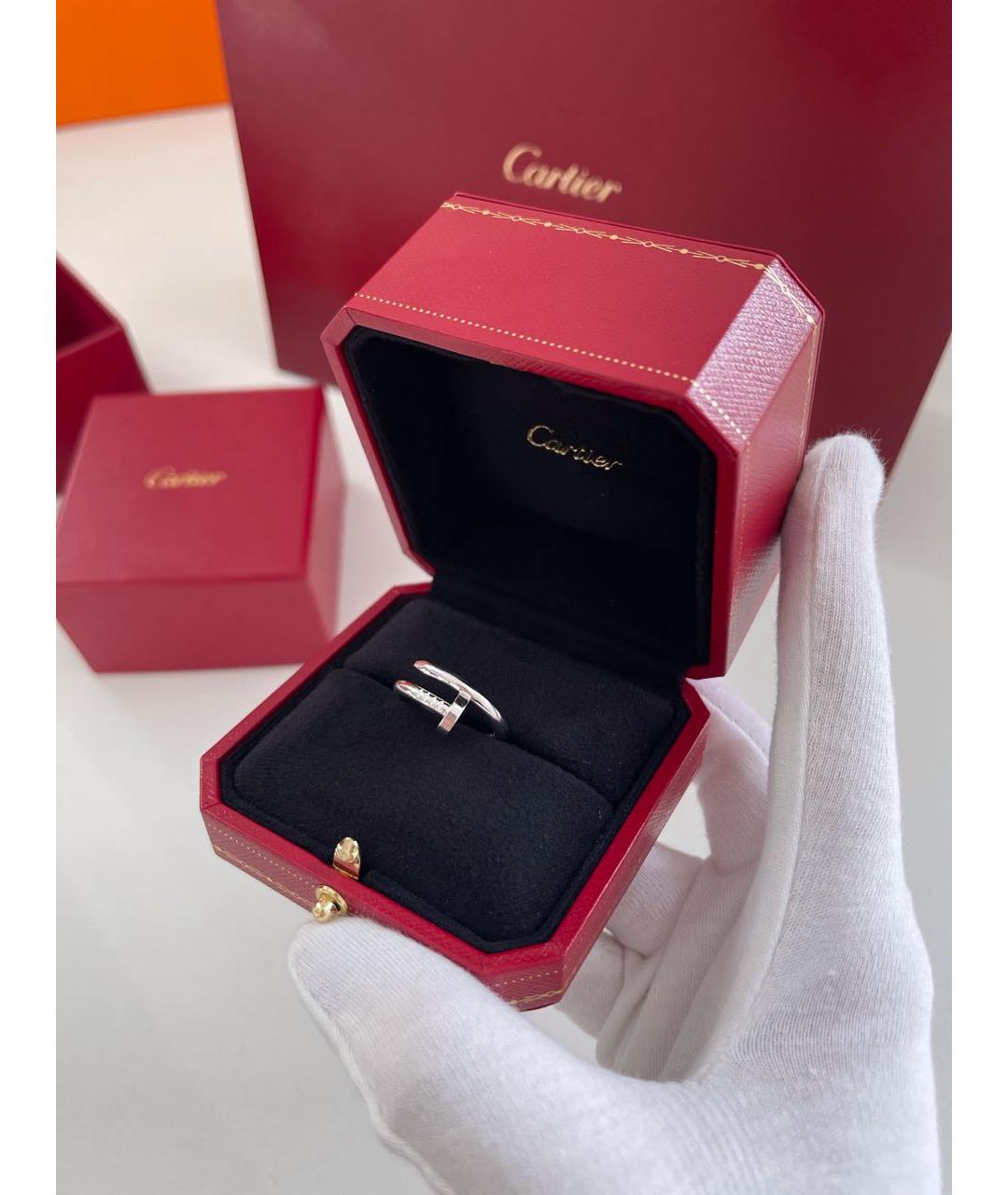 CARTIER Серебряное кольцо из белого золота, фото 4