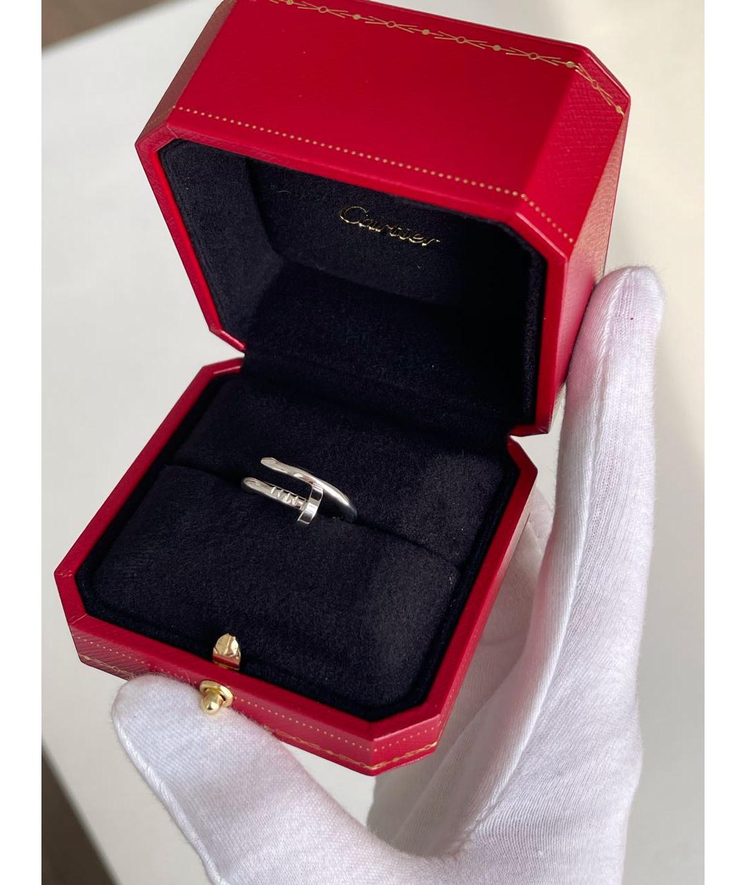 CARTIER Серебряное кольцо из белого золота, фото 6