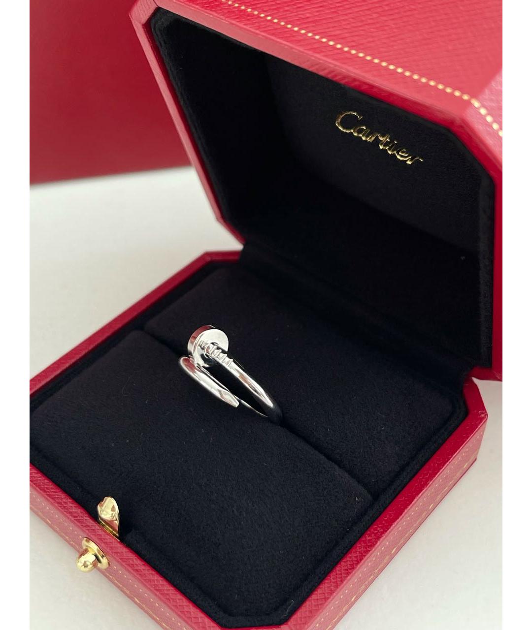 CARTIER Серебряное кольцо из белого золота, фото 3