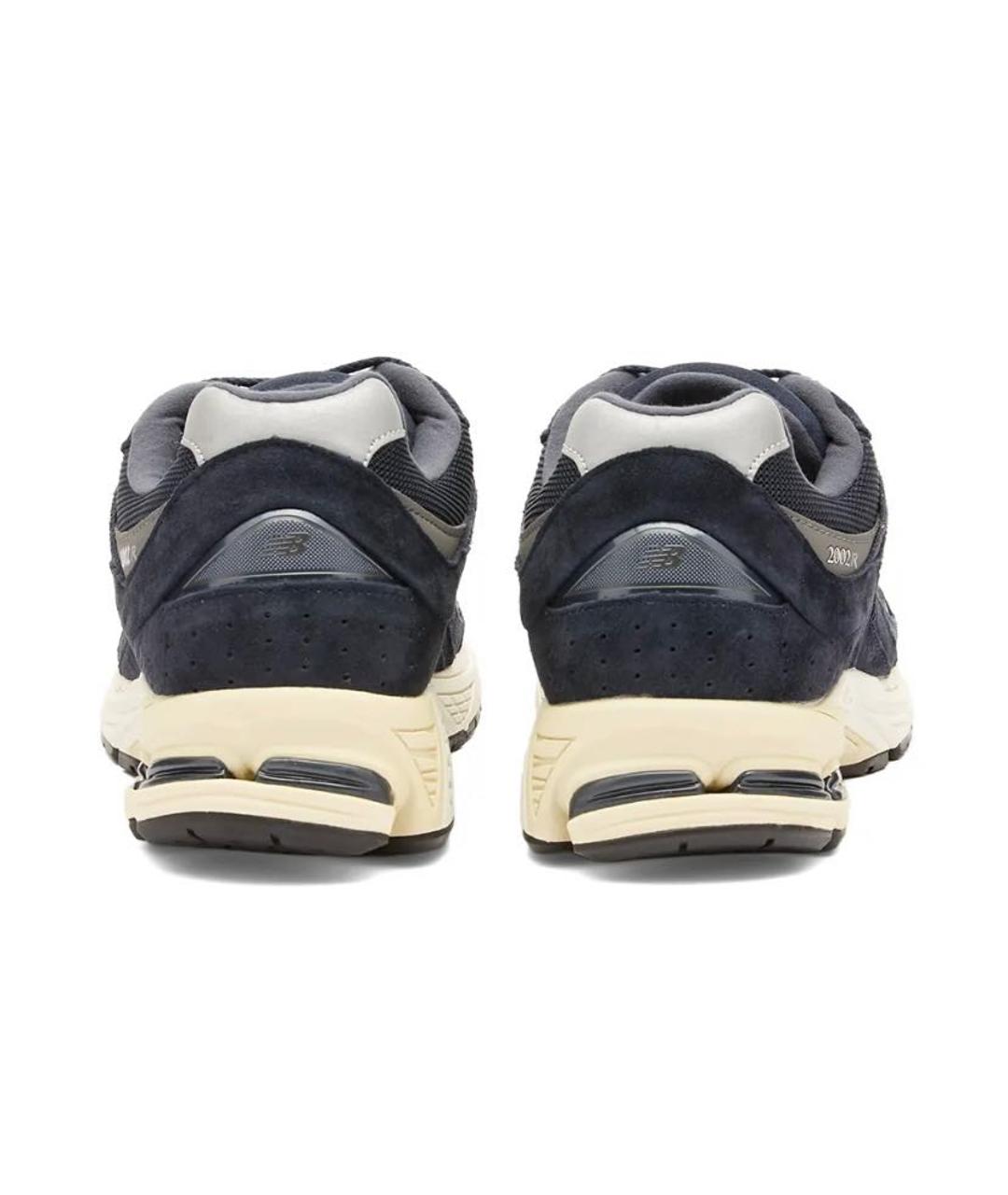 NEW BALANCE Темно-синие замшевые кроссовки, фото 4