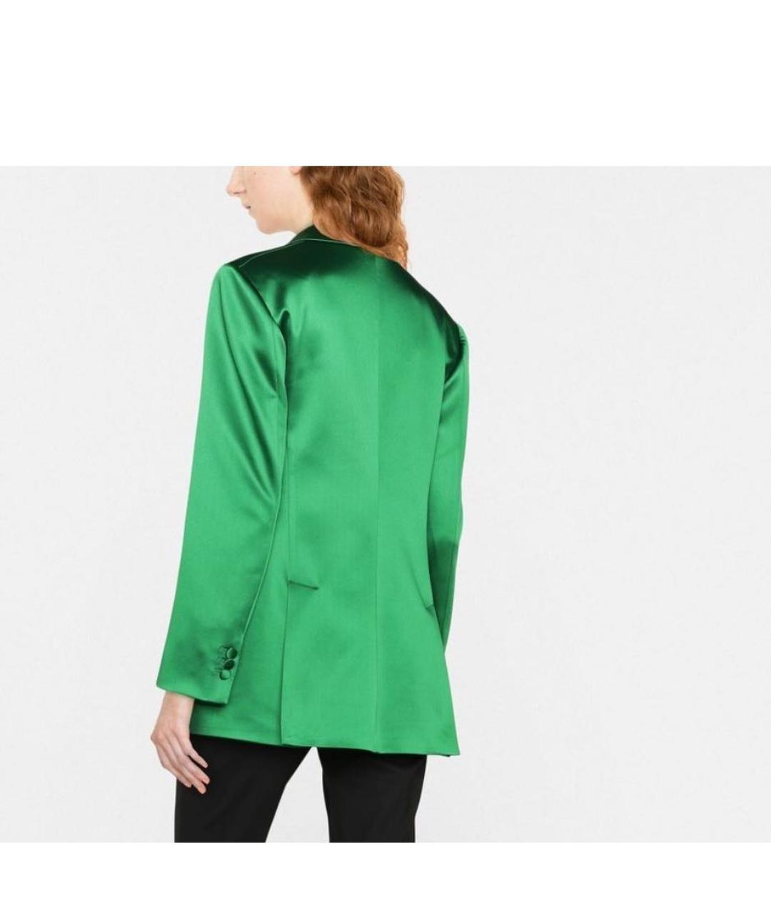 P.A.R.O.S.H. Зеленый ацетатный жакет/пиджак, фото 2