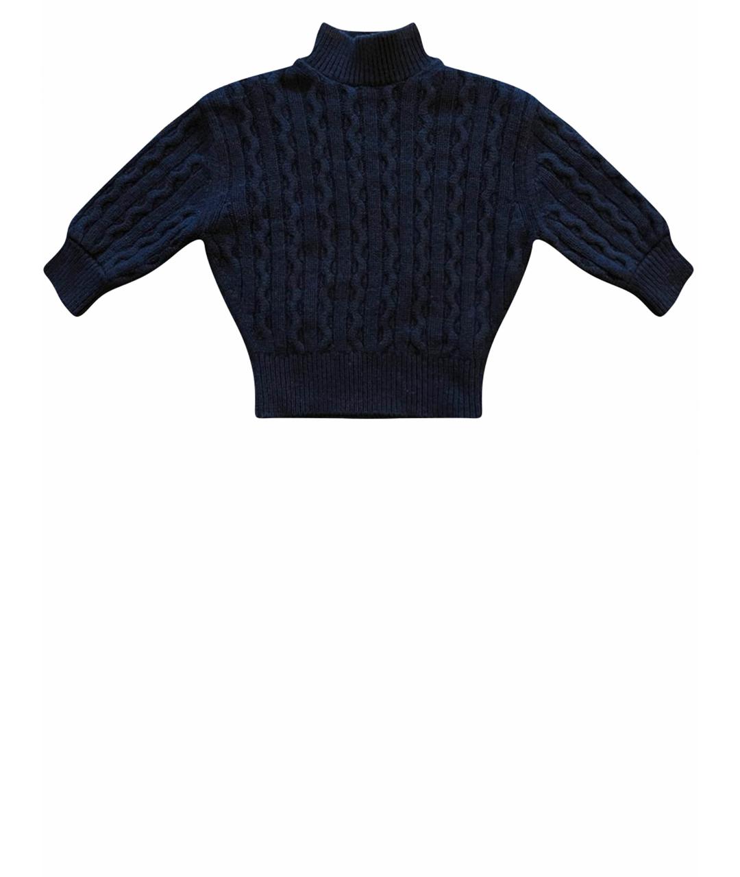LOUIS VUITTON PRE-OWNED Черный кашемировый джемпер / свитер, фото 1