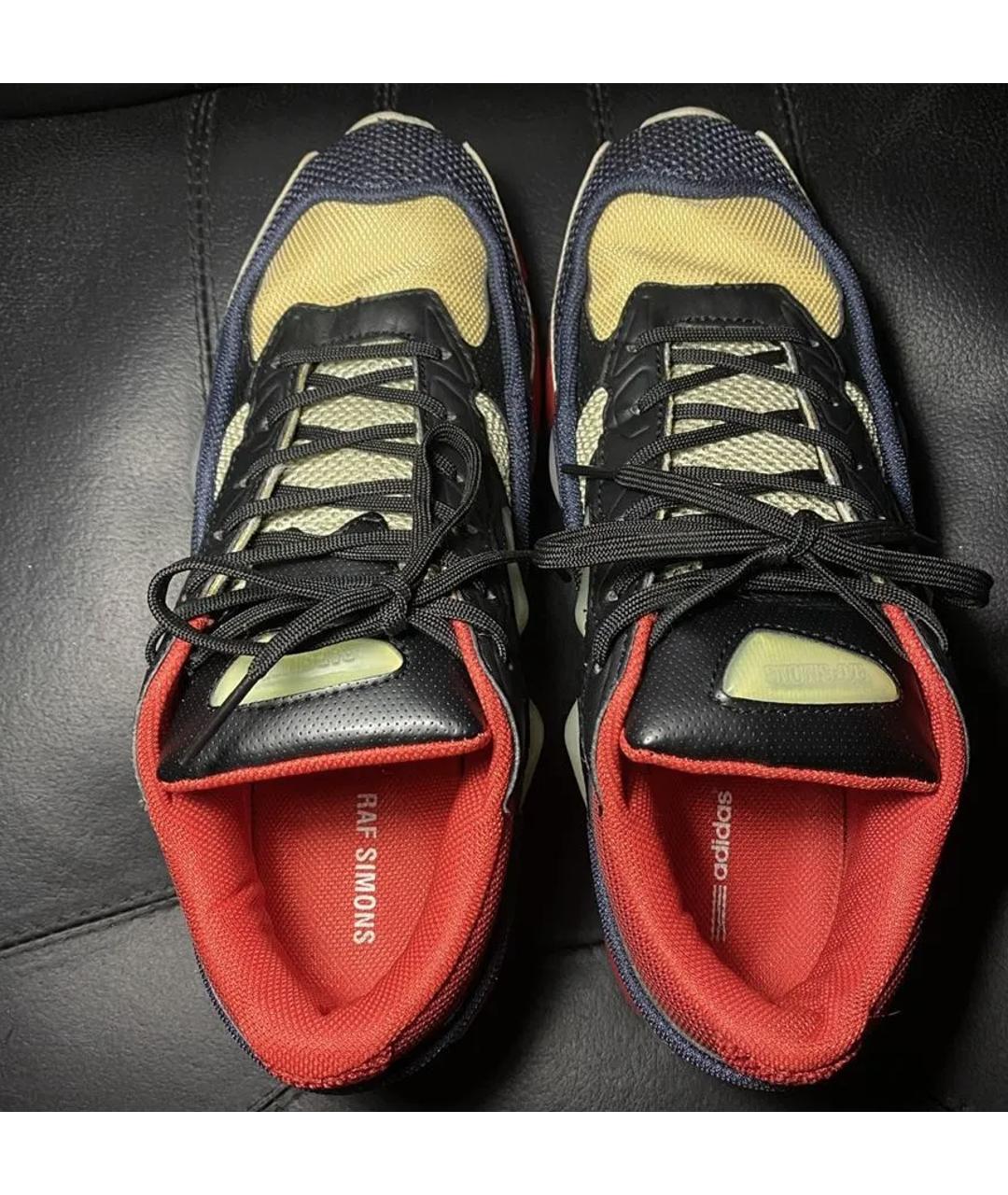 ADIDAS X RAF SIMONS Мульти текстильные низкие кроссовки / кеды, фото 7
