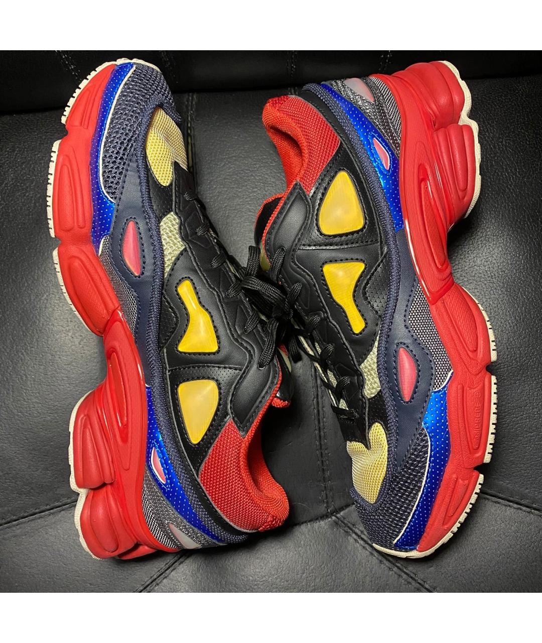 ADIDAS X RAF SIMONS Мульти текстильные низкие кроссовки / кеды, фото 5