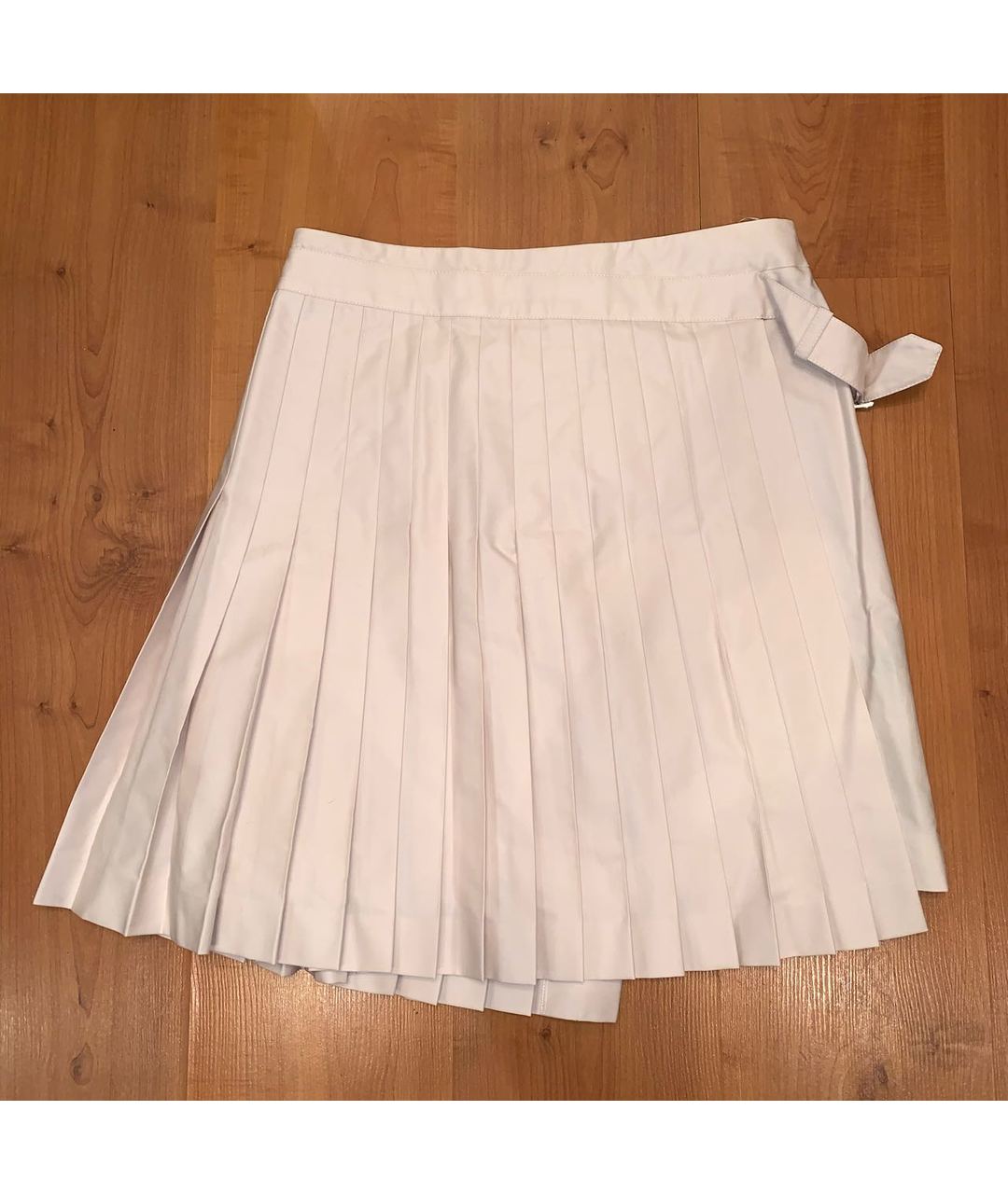 SALVATORE FERRAGAMO Бежевая хлопковая юбка миди, фото 2