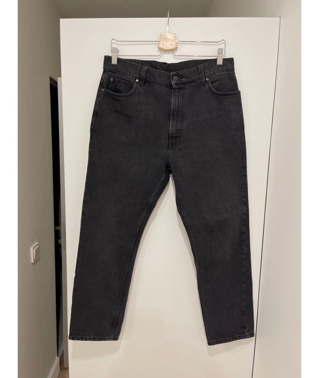 STELLA MCCARTNEY Черные хлопковые джинсы скинни, фото 5
