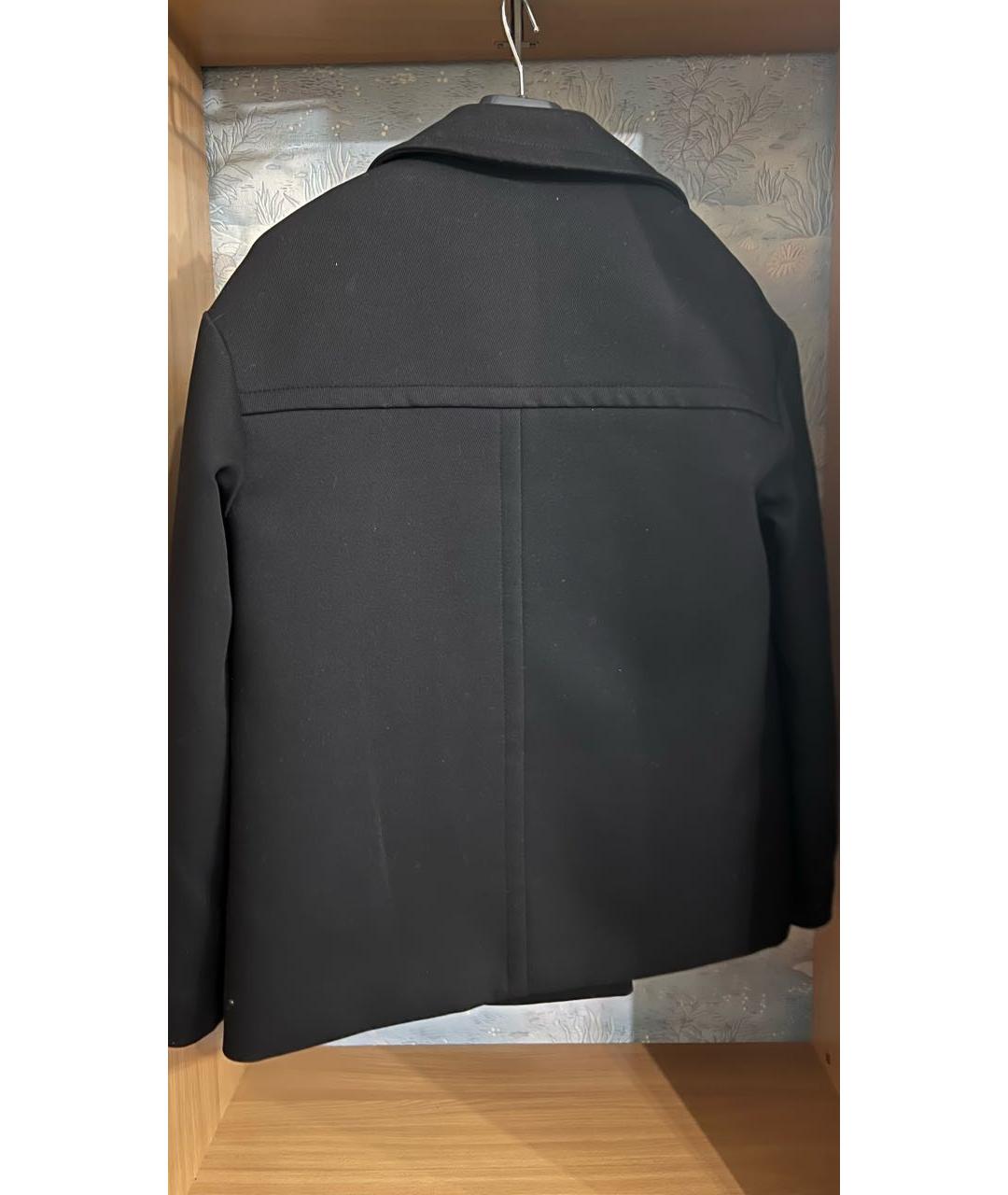 MICHAEL KORS Черное полиэстеровое пальто, фото 2