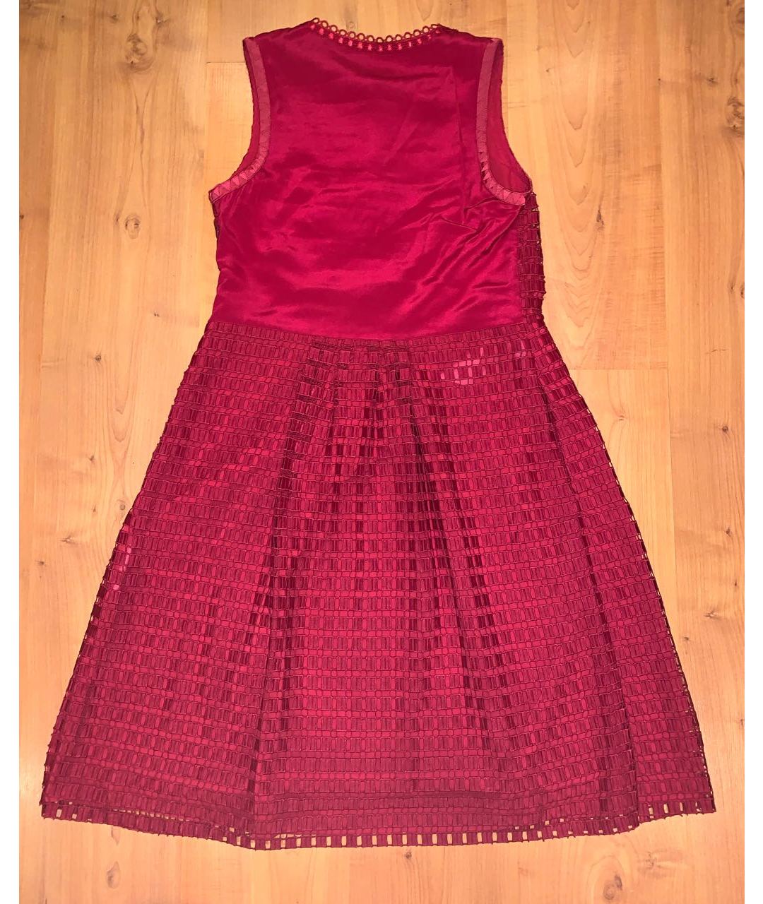 EMPORIO ARMANI Красное полиэстеровое платье, фото 2