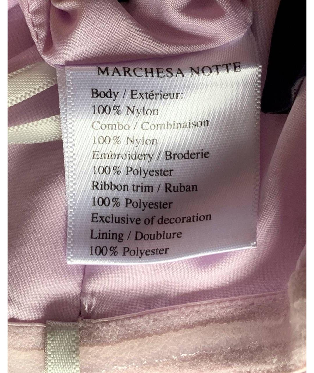 MARCHESA NOTTE Мульти полиэстеровое вечернее платье, фото 6